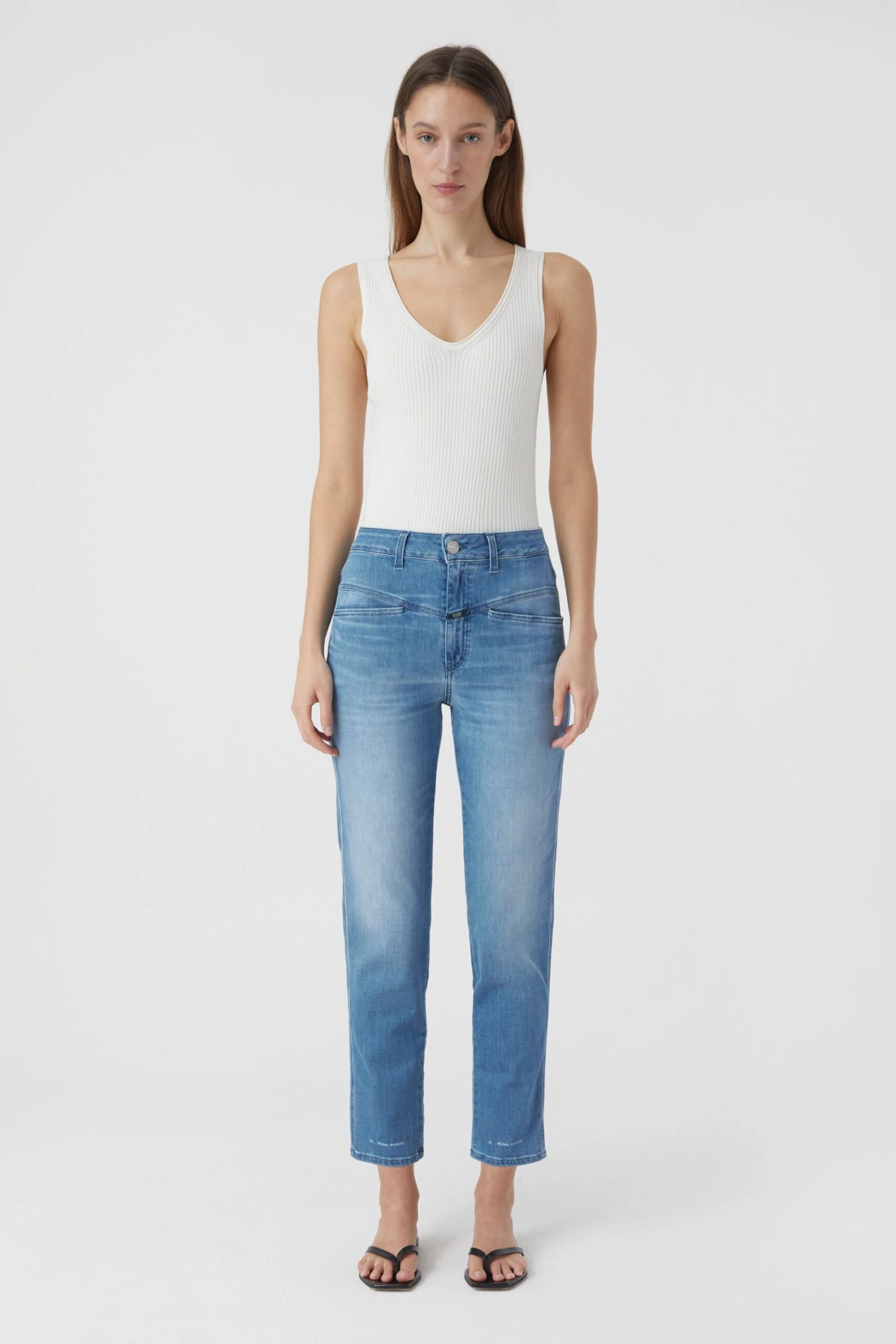 CLOSED Pedal Pusher Super Stretch 3 CLOSED Pedal Pusher Super Stretch