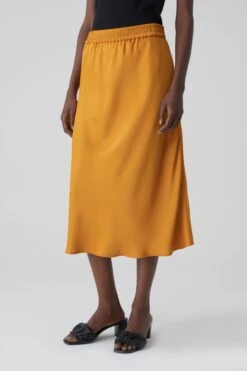 CLOSED Maxirock Aus Seide -ModeZeit C93159 51B 22 337 2