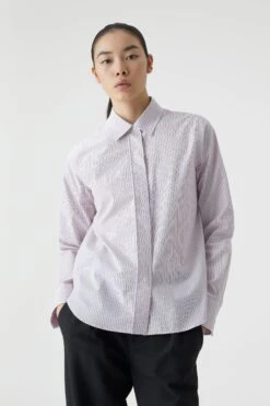 CLOSED Gestreifte Hemdbluse 13 CLOSED Gestreifte Hemdbluse -ModeZeit C94362 229 22 878 4