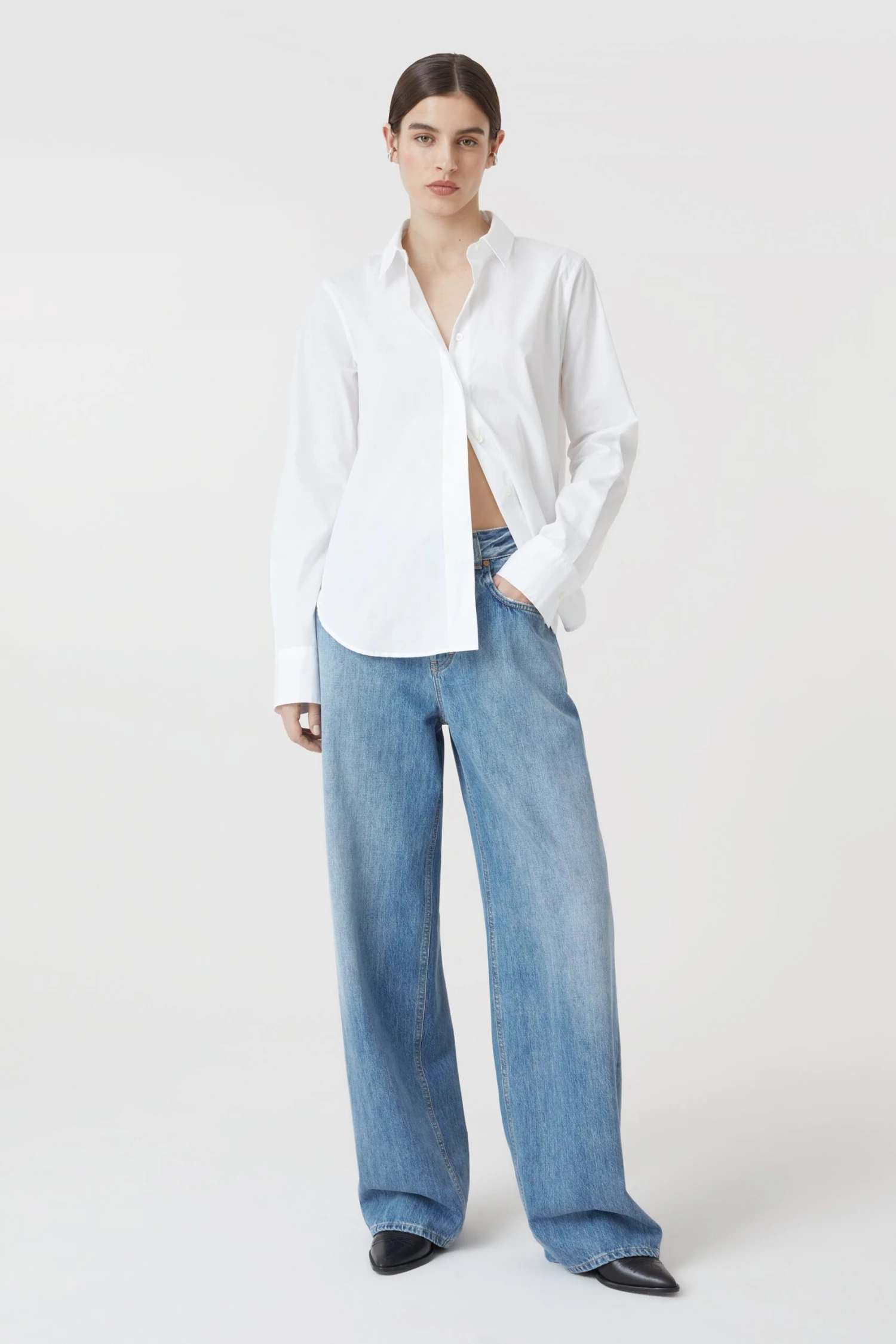 CLOSED Hemdbluse Aus Popeline 7 CLOSED Hemdbluse Aus Popeline – Bild 5