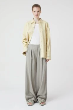 CLOSED Hemdbluse Aus Leder -ModeZeit C94486 81P DD 491 4