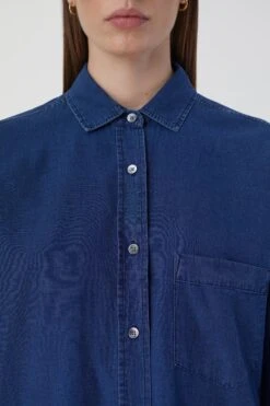 CLOSED Basic Denim Shirt -ModeZeit C94578 19Y 27 DBL 2