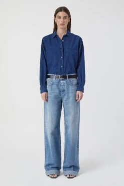 CLOSED Basic Denim Shirt -ModeZeit C94578 19Y 27 DBL 4