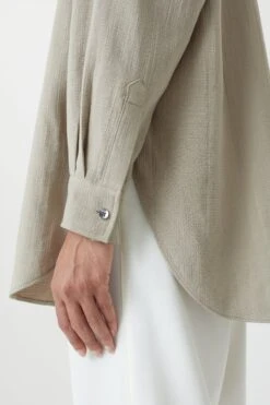 CLOSED Longshirt Aus Baumwollstoff 11 CLOSED Longshirt Aus Baumwollstoff -ModeZeit C94578 24G 22 197 3