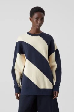 ModeZeit 3 CLOSED Patchwork Crewneck