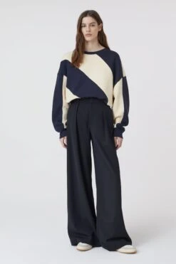 CLOSED Patchwork Crewneck -ModeZeit C95324 473 PC 568 5