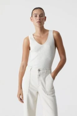 ModeZeit 36 CLOSED Top Mit V-Neck