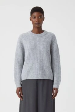 CLOSED Rundhalspullover Aus Alpaka-Mix