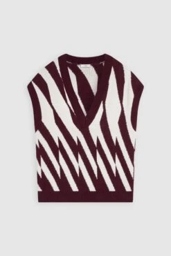 CLOSED Gemusterter Pullunder 17 CLOSED Gemusterter Pullunder -ModeZeit C96640 987 SI 856 7