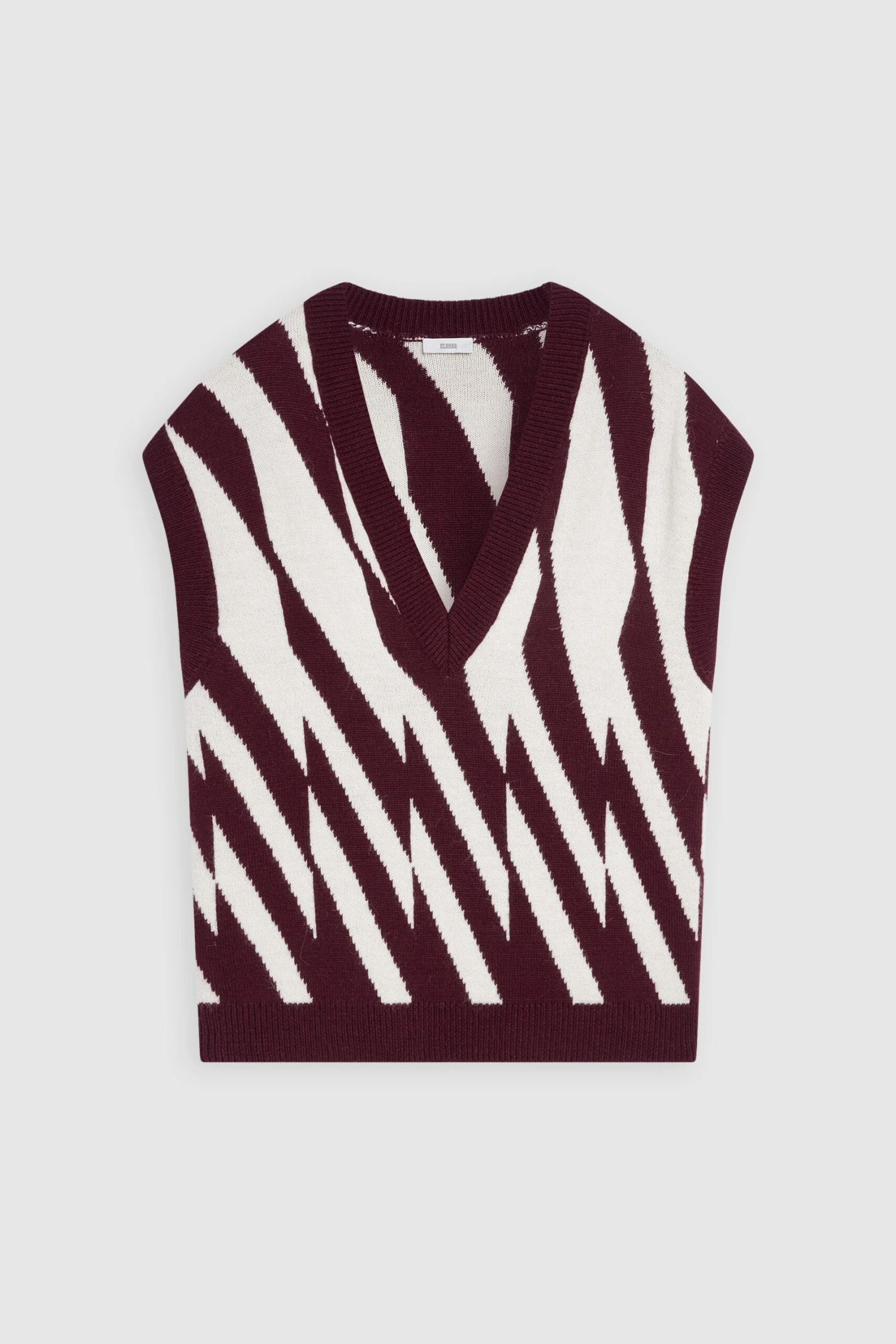 CLOSED Gemusterter Pullunder 10 CLOSED Gemusterter Pullunder – Bild 8