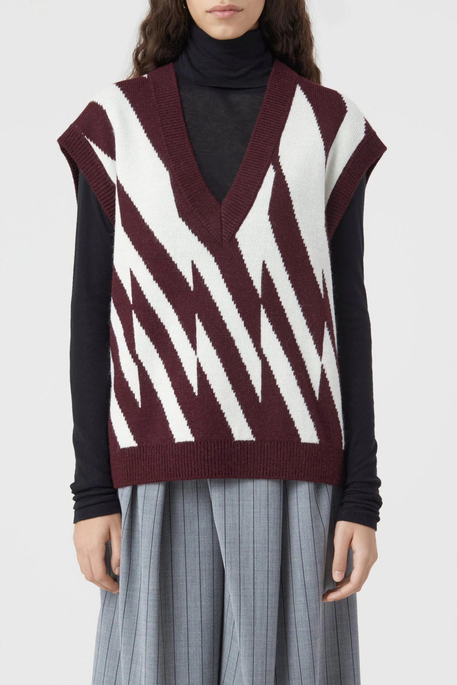 CLOSED Gemusterter Pullunder 3 CLOSED Gemusterter Pullunder