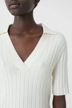 CLOSED Knitted Polo Shirt 10 CLOSED Knitted Polo Shirt -ModeZeit C96786 91W 22 201 2