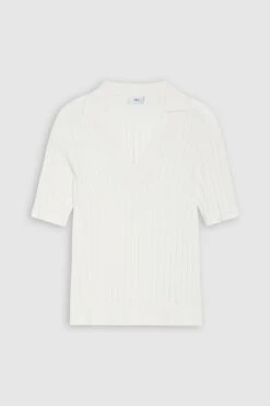 CLOSED Knitted Polo Shirt 13 CLOSED Knitted Polo Shirt -ModeZeit C96786 91W 22 201 5