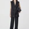 CLOSED Blazer Vest Aus Satin 2 CLOSED Blazer Vest Aus Satin -ModeZeit C97168 51G 22 100
