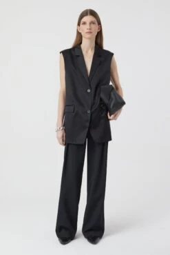 CLOSED Blazer Vest Aus Satin