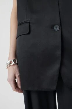 CLOSED Blazer Vest Aus Satin 11 CLOSED Blazer Vest Aus Satin -ModeZeit C97168 51G 22 100 3