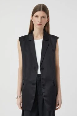 CLOSED Blazer Vest Aus Satin 12 CLOSED Blazer Vest Aus Satin -ModeZeit C97168 51G 22 100 4