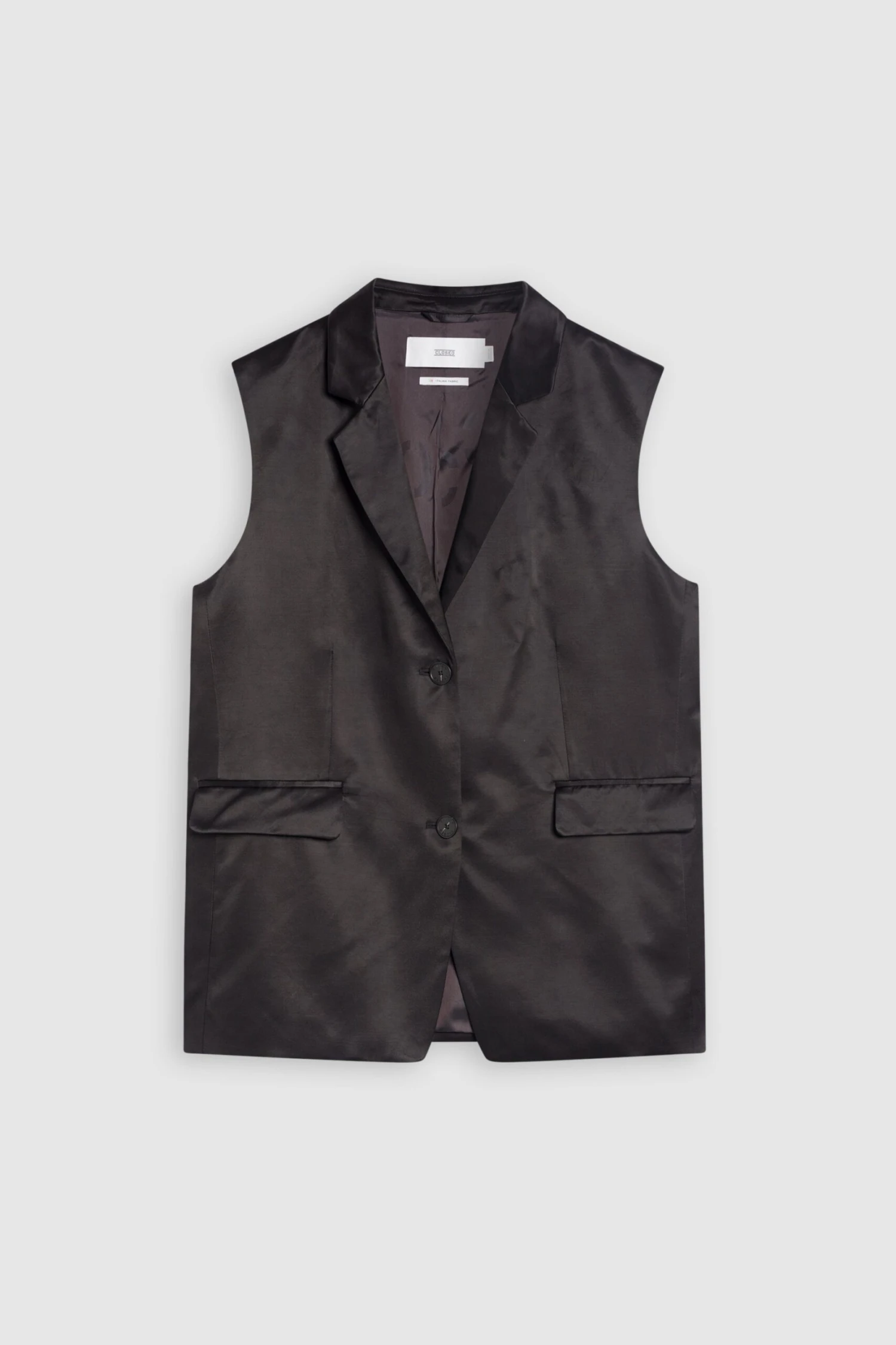CLOSED Blazer Vest Aus Satin 8 CLOSED Blazer Vest Aus Satin – Bild 6