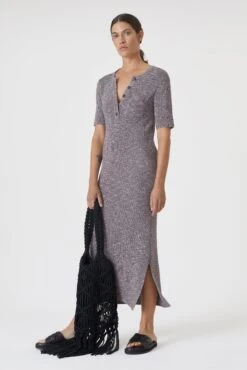 CLOSED Strickkleid Aus Mouliné